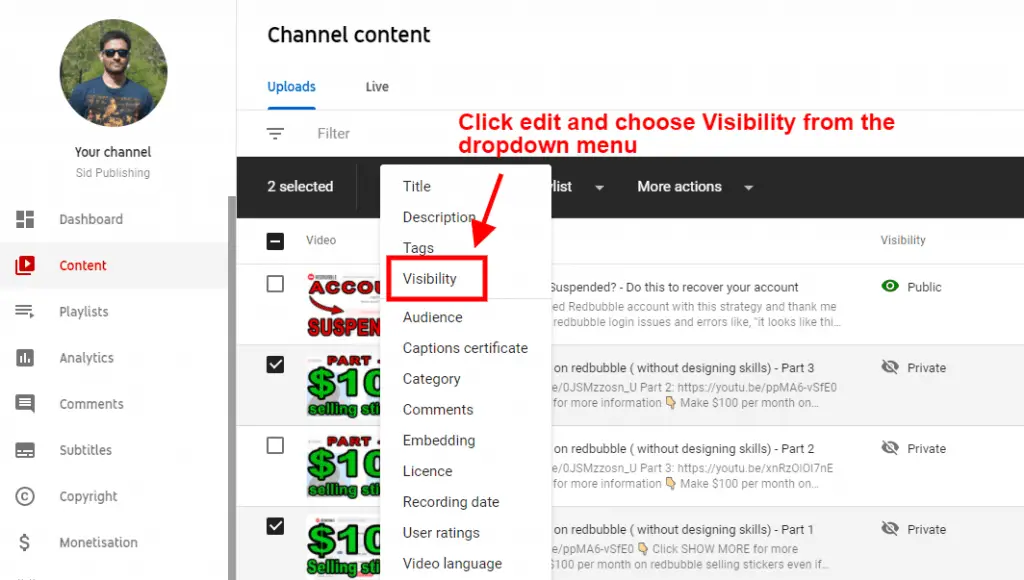 change-visibility-multiple-videos-youtube