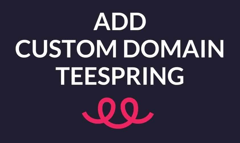 Read more about the article How To Add Custom Domain To Teespring Store In 10 Minutes?
